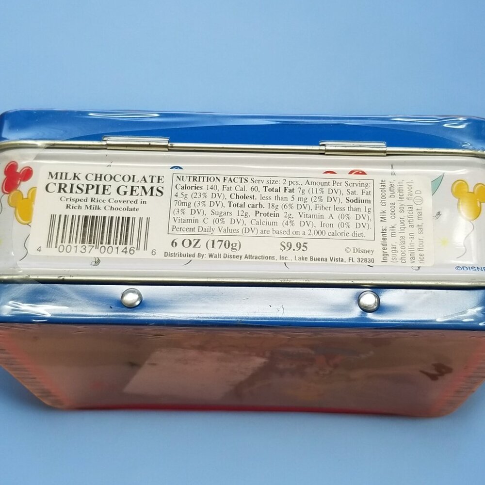 Mini Tin Lunch Box Magic Kingdom Walt Disney World Collectible Lunch Box Sealed - Picture 5 of 16